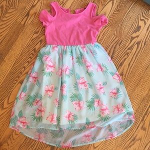 Girls Cold Shoulder Dress